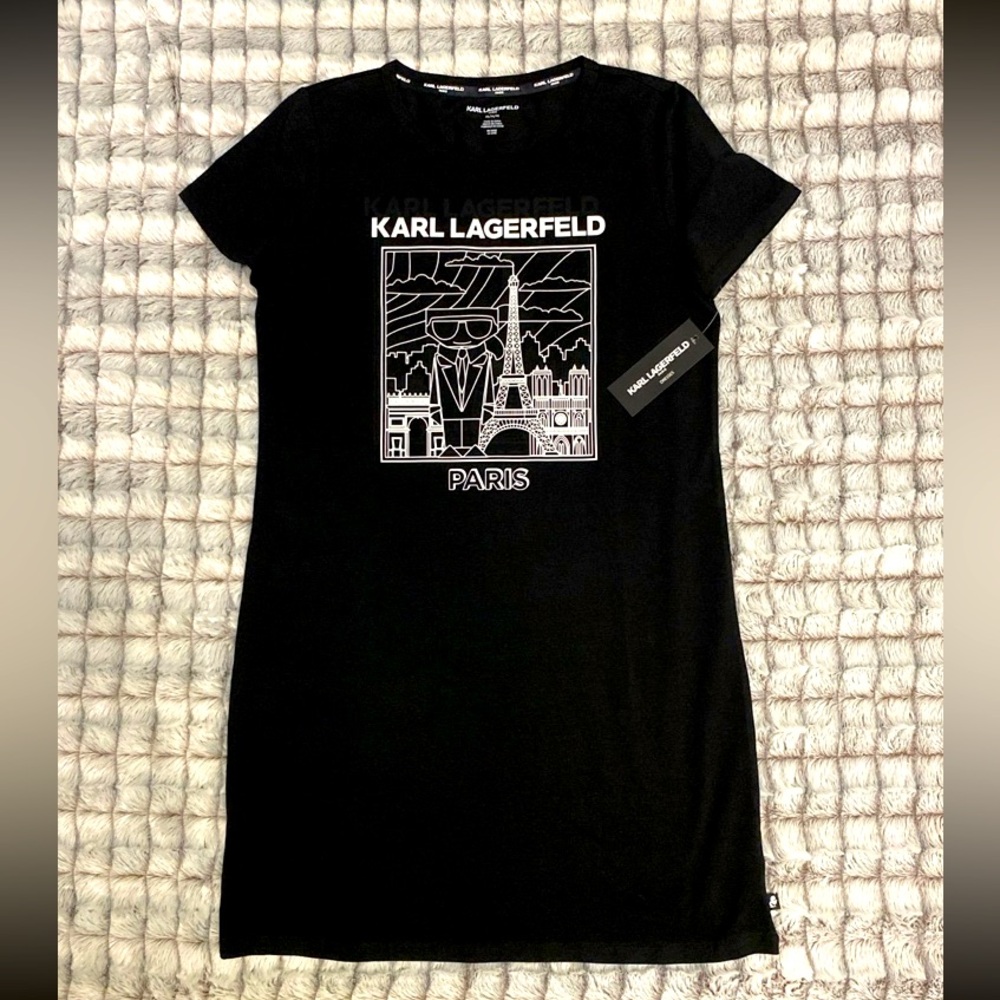 Karl Lagerfeld Womens T-Shirt dress Small